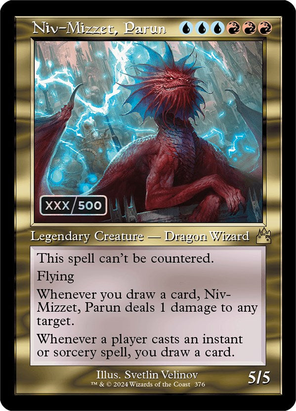 Niv-Mizzet, Parun (Retro) (Serialized) [Ravnica Remastered] | Eastridge Sports Cards & Games