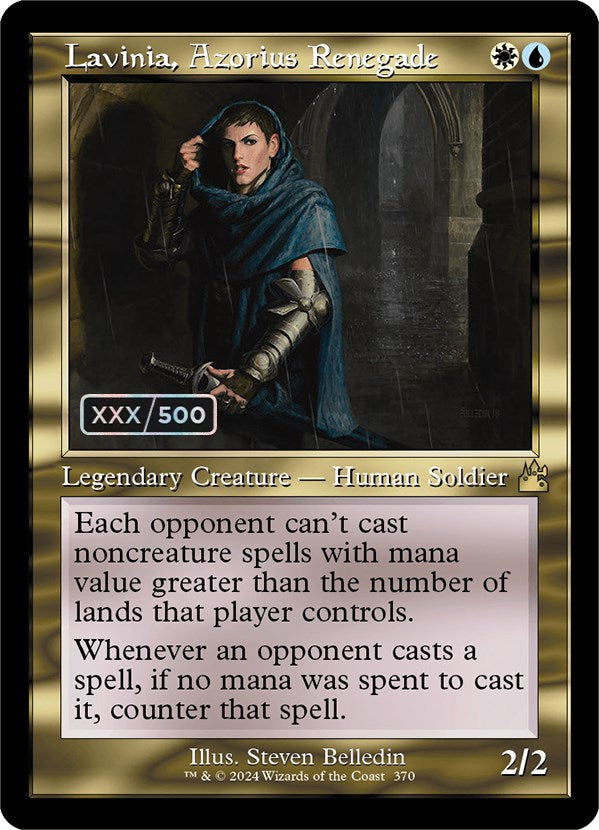 Lavinia, Azorius Renegade (Retro) (Serialized) [Ravnica Remastered] | Eastridge Sports Cards & Games