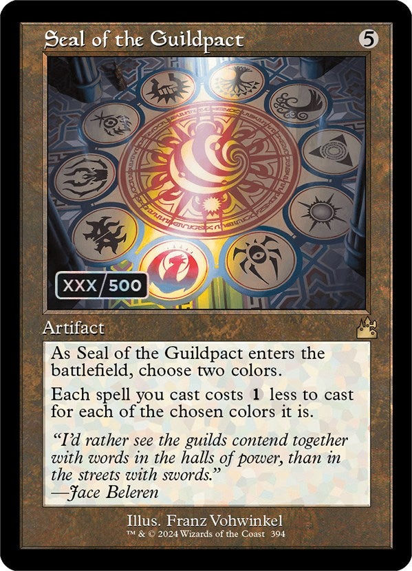 Seal of the Guildpact (Retro) (Serialized) [Ravnica Remastered] | Eastridge Sports Cards & Games