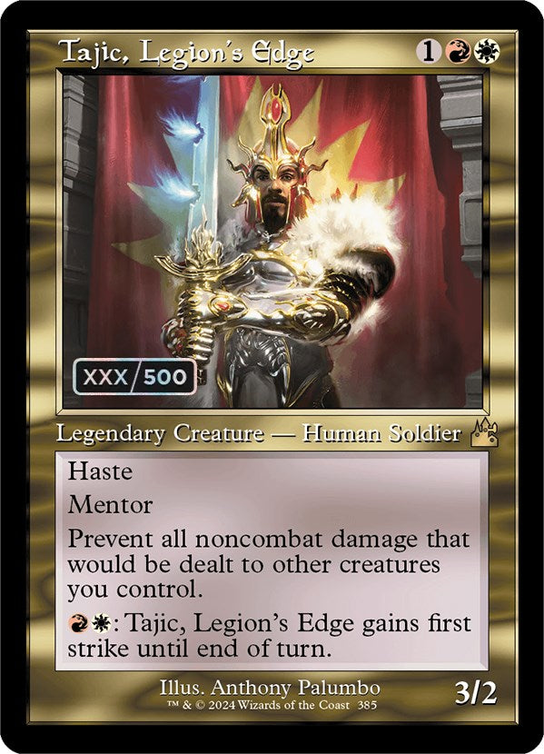 Tajic, Legion's Edge (Retro) (Serialized) [Ravnica Remastered] | Eastridge Sports Cards & Games