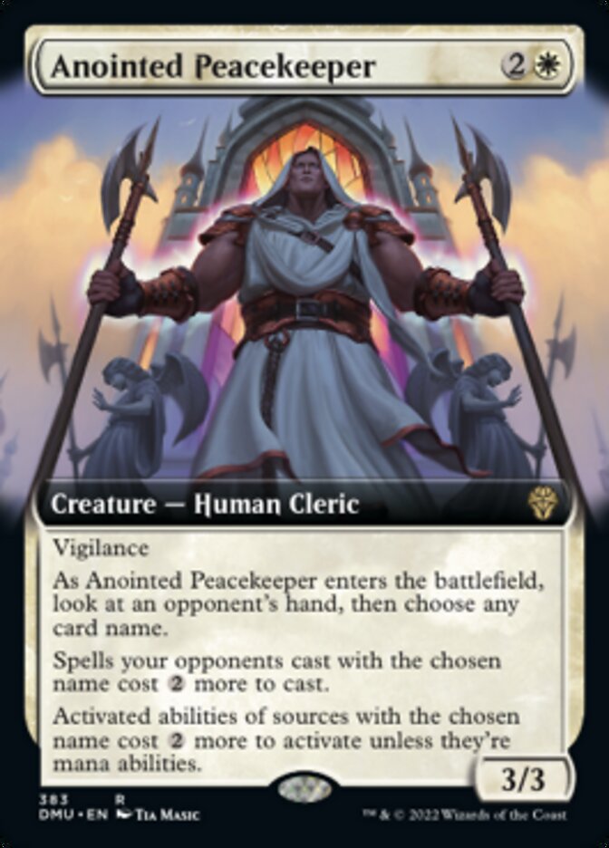 Anointed Peacekeeper (Extended Art) [Dominaria United] | Eastridge Sports Cards & Games