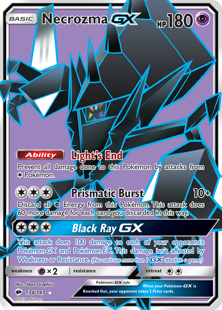 Necrozma GX (134/147) [Sun & Moon: Burning Shadows] | Eastridge Sports Cards & Games