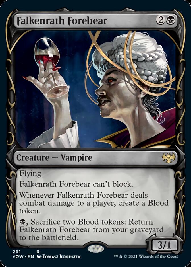 Falkenrath Forebear (Showcase Fang Frame) [Innistrad: Crimson Vow] | Eastridge Sports Cards & Games