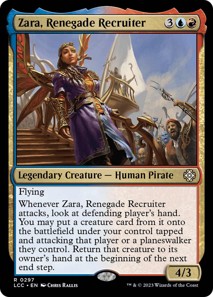 Zara, Renegade Recruiter [The Lost Caverns of Ixalan Commander] | Eastridge Sports Cards & Games