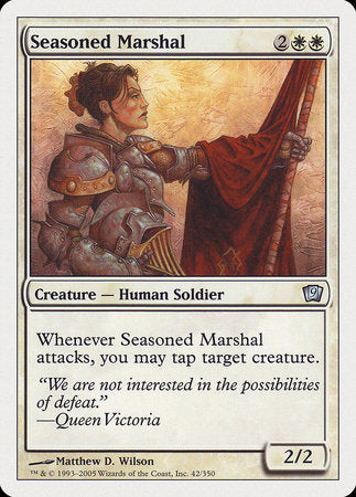 Seasoned Marshal [Ninth Edition] | Eastridge Sports Cards & Games