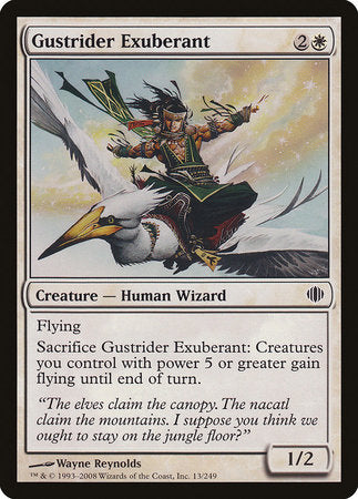 Gustrider Exuberant [Shards of Alara] | Eastridge Sports Cards & Games