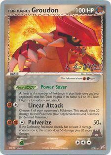 Team Magma's Groudon (9/95) (Magma Spirit - Tsuguyoshi Yamato) [World Championships 2004] | Eastridge Sports Cards & Games