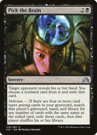 Pick the Brain [Shadows over Innistrad] | Eastridge Sports Cards & Games