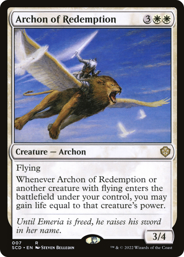 Archon of Redemption [Starter Commander Decks] | Eastridge Sports Cards & Games