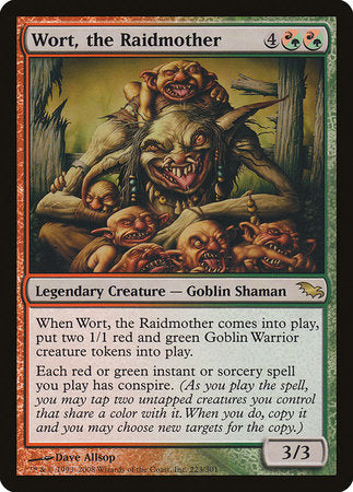 Wort, the Raidmother [Shadowmoor] | Eastridge Sports Cards & Games