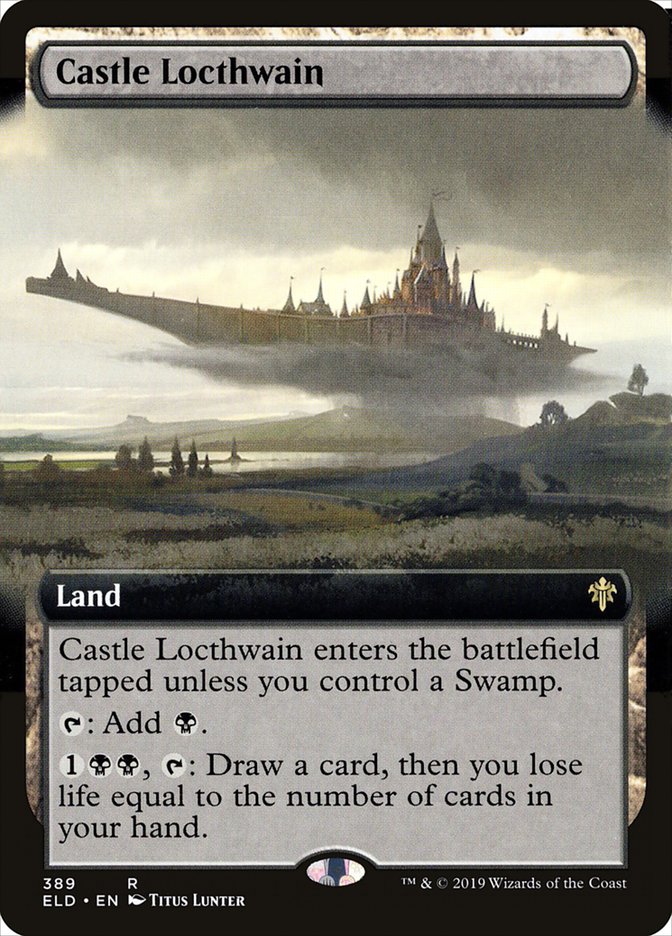 Castle Locthwain (Extended Art) [Throne of Eldraine] | Eastridge Sports Cards & Games