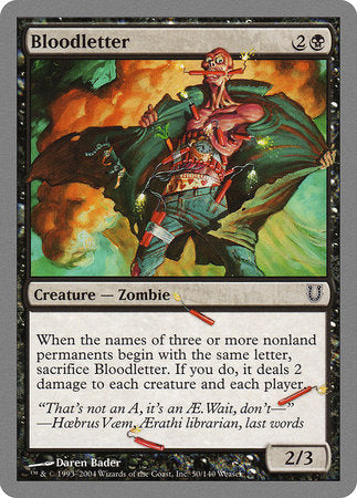 Bloodletter [Unhinged] | Eastridge Sports Cards & Games