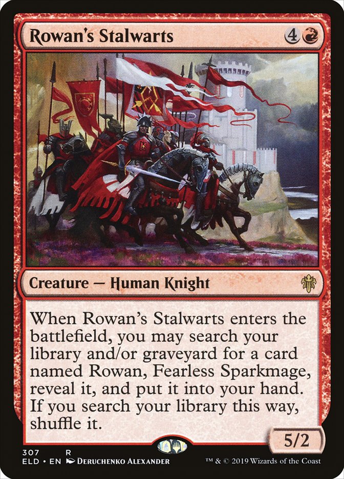 Rowan's Stalwarts [Throne of Eldraine] | Eastridge Sports Cards & Games