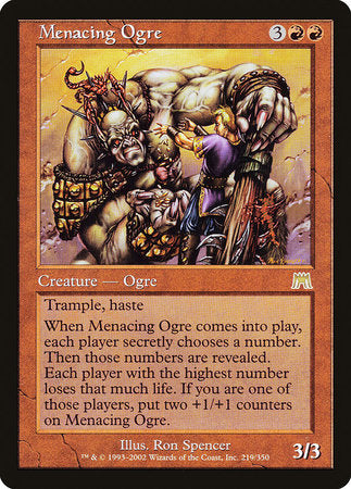 Menacing Ogre [Onslaught] | Eastridge Sports Cards & Games