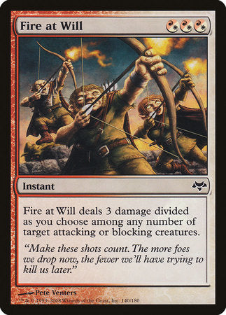 Fire at Will [Eventide] | Eastridge Sports Cards & Games