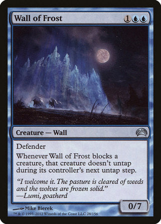 Wall of Frost [Planechase 2012] | Eastridge Sports Cards & Games