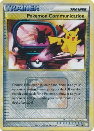 Pokemon Communication (98/123) (League Promo) [HeartGold & SoulSilver: Base Set] | Eastridge Sports Cards & Games