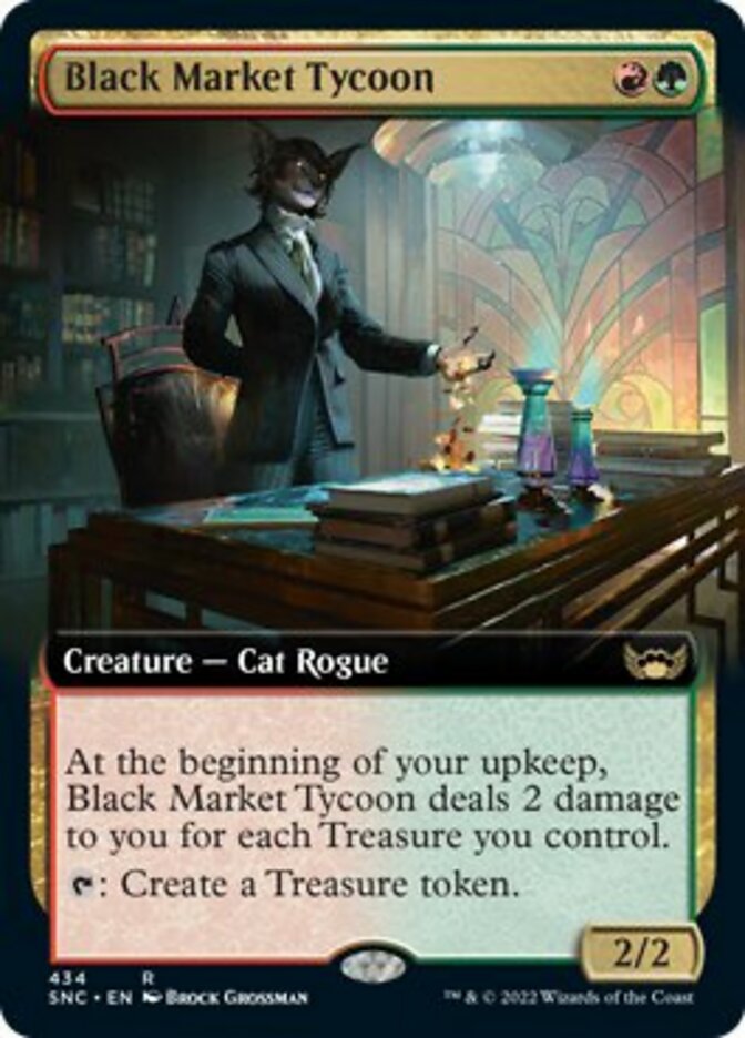 Black Market Tycoon (Extended Art) [Streets of New Capenna] | Eastridge Sports Cards & Games