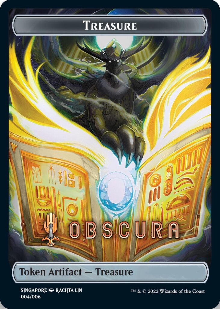 Treasure Token (Obscura) (Southeast Asia Artists) [Streets of New Capenna Tokens] | Eastridge Sports Cards & Games