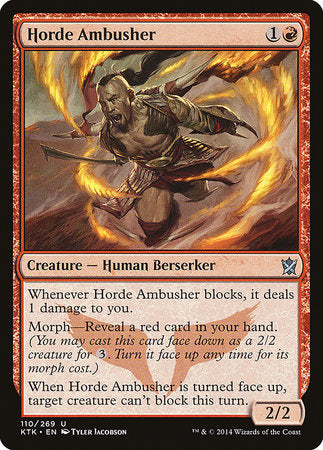Horde Ambusher [Khans of Tarkir] | Eastridge Sports Cards & Games