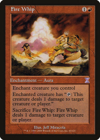 Fire Whip [Time Spiral Timeshifted] | Eastridge Sports Cards & Games