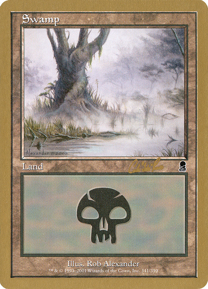 Swamp (cr341) (Carlos Romao) [World Championship Decks 2002] | Eastridge Sports Cards & Games