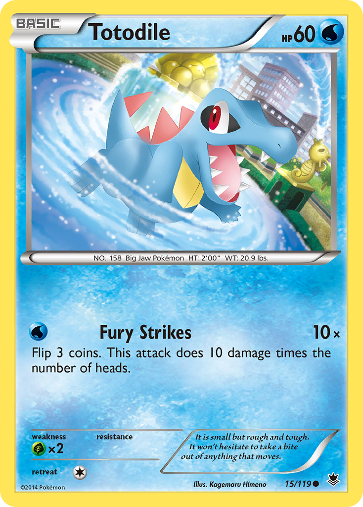 Totodile (15/119) [XY: Phantom Forces] | Eastridge Sports Cards & Games