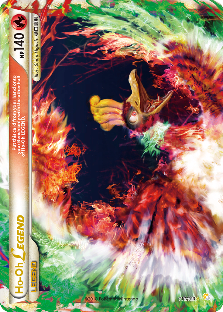 Ho-Oh LEGEND (111/123) [HeartGold & SoulSilver: Base Set] | Eastridge Sports Cards & Games