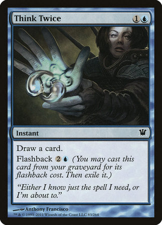 Think Twice [Innistrad] | Eastridge Sports Cards & Games