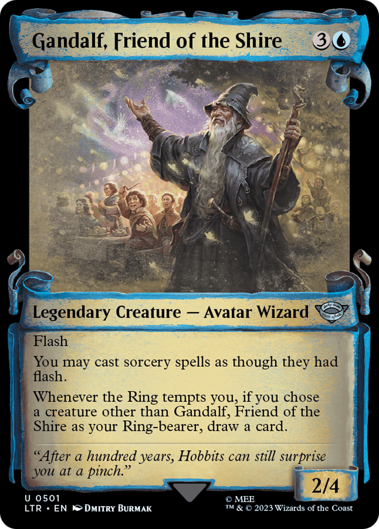 Gandalf, Friend of the Shire [The Lord of the Rings: Tales of Middle-Earth Showcase Scrolls] | Eastridge Sports Cards & Games