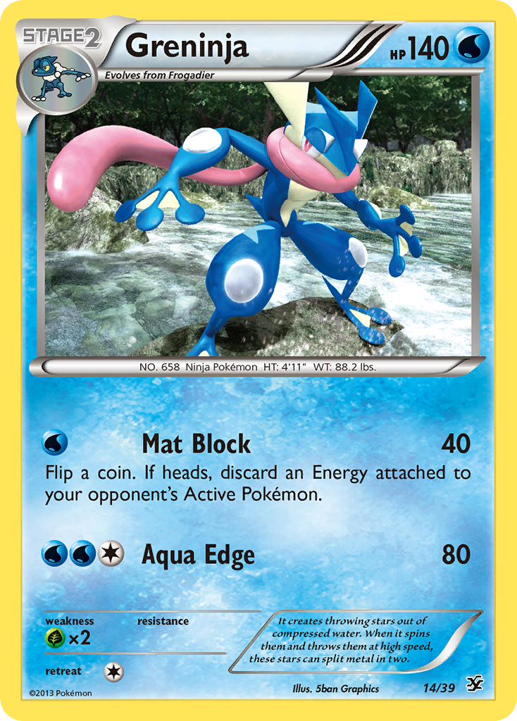 Greninja (14/39) [XY: Kalos Starter Set] | Eastridge Sports Cards & Games