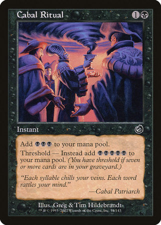 Cabal Ritual [Torment] | Eastridge Sports Cards & Games