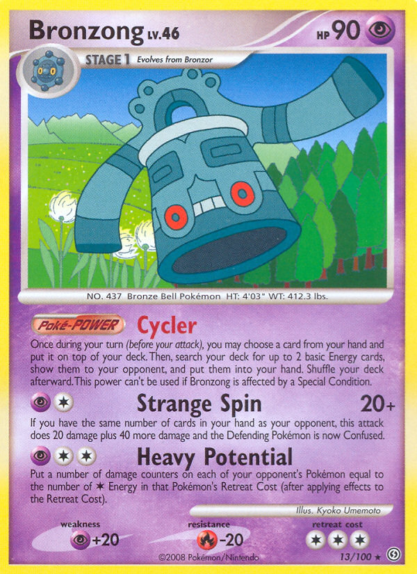 Bronzong (13/100) [Diamond & Pearl: Stormfront] | Eastridge Sports Cards & Games