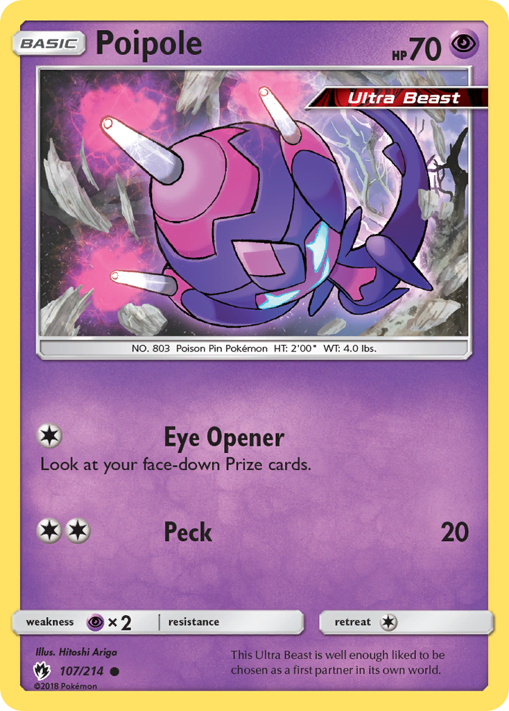Poipole (107/214) [Sun & Moon: Lost Thunder] | Eastridge Sports Cards & Games