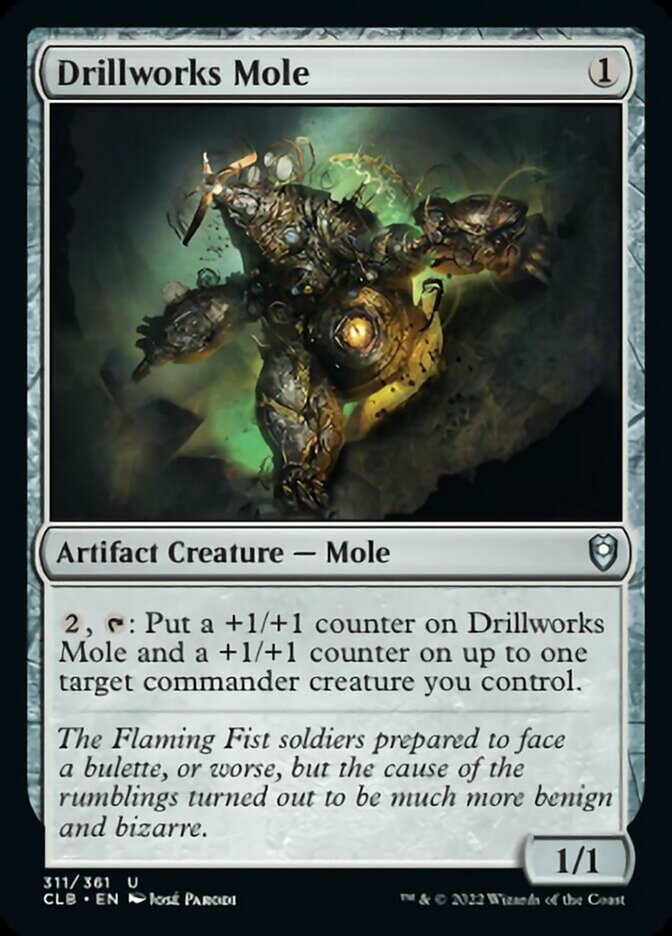 Drillworks Mole [Commander Legends: Battle for Baldur's Gate] | Eastridge Sports Cards & Games