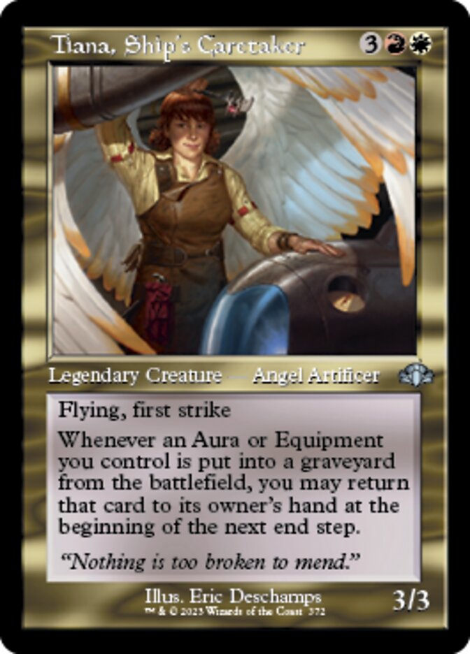 Tiana, Ship's Caretaker (Retro) [Dominaria Remastered] | Eastridge Sports Cards & Games