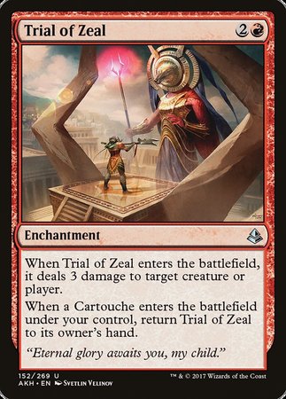 Trial of Zeal [Amonkhet] | Eastridge Sports Cards & Games