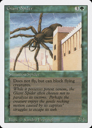 Giant Spider [Revised Edition] | Eastridge Sports Cards & Games