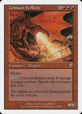 Crimson Hellkite [Seventh Edition] | Eastridge Sports Cards & Games