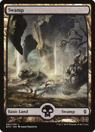 Swamp (262) - Full Art [Battle for Zendikar] | Eastridge Sports Cards & Games