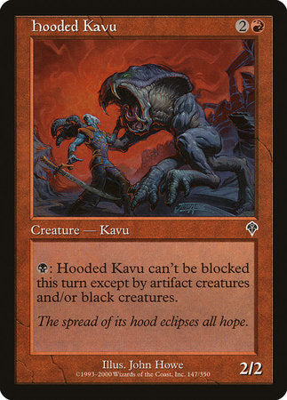 Hooded Kavu [Invasion] | Eastridge Sports Cards & Games