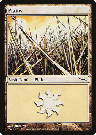 Plains (290) [Mirrodin] | Eastridge Sports Cards & Games
