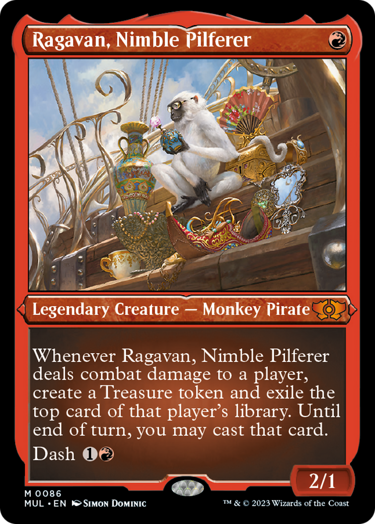 Ragavan, Nimble Pilferer (Foil Etched) [Multiverse Legends] | Eastridge Sports Cards & Games