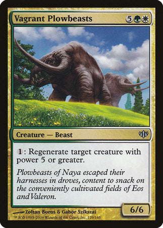 Vagrant Plowbeasts [Conflux] | Eastridge Sports Cards & Games