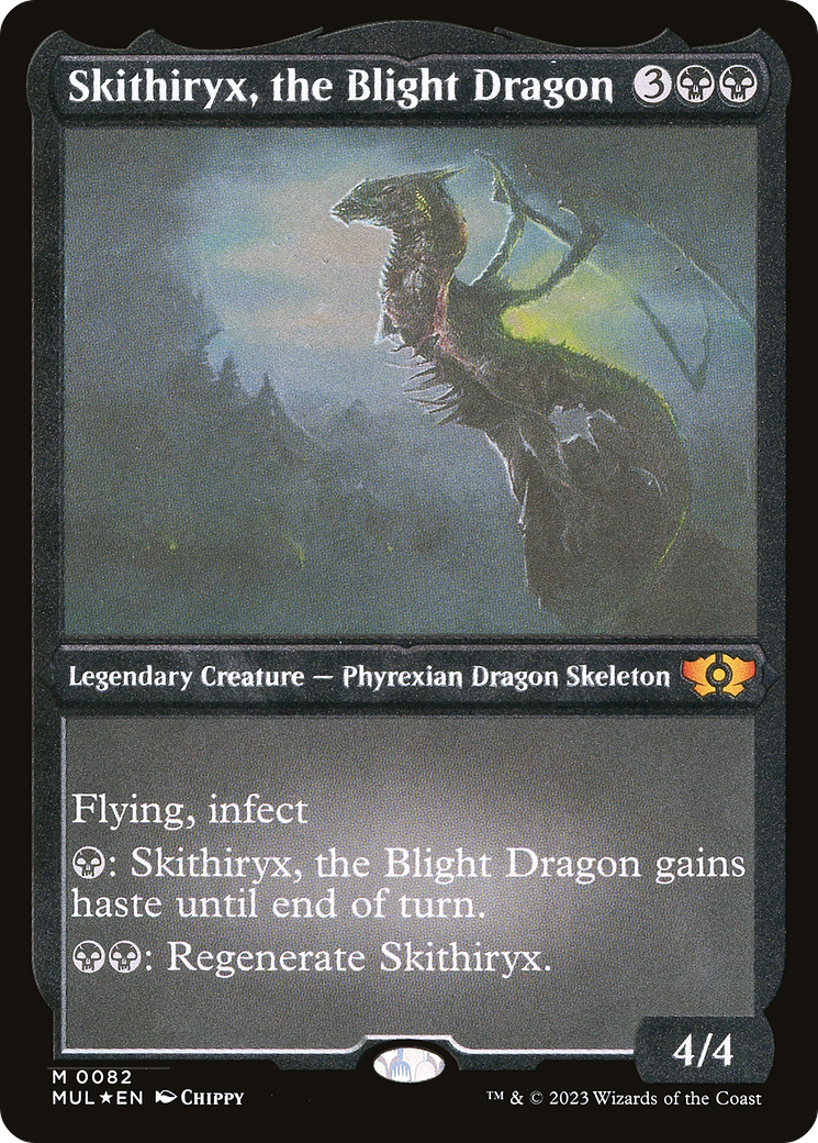 Skithiryx, the Blight Dragon (Foil Etched) [Multiverse Legends] | Eastridge Sports Cards & Games