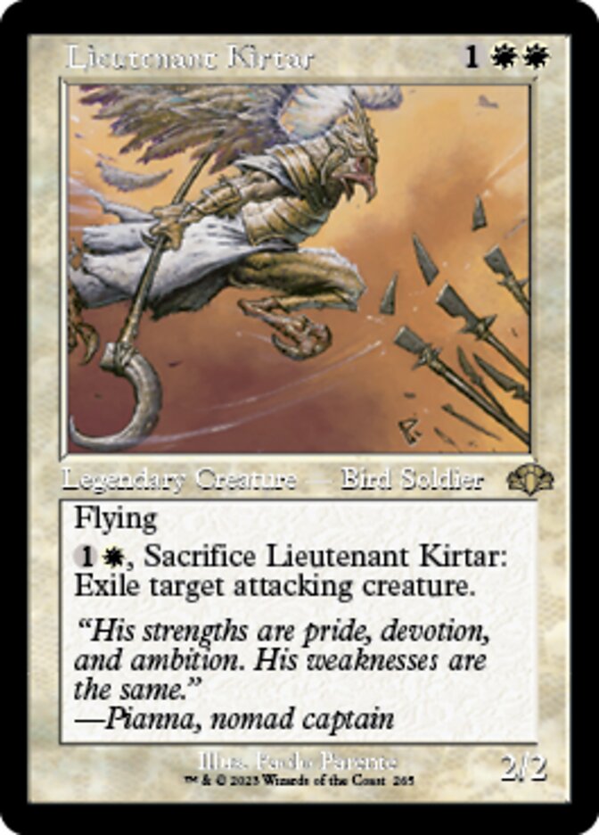 Lieutenant Kirtar (Retro) [Dominaria Remastered] | Eastridge Sports Cards & Games