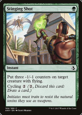 Stinging Shot [Amonkhet] | Eastridge Sports Cards & Games