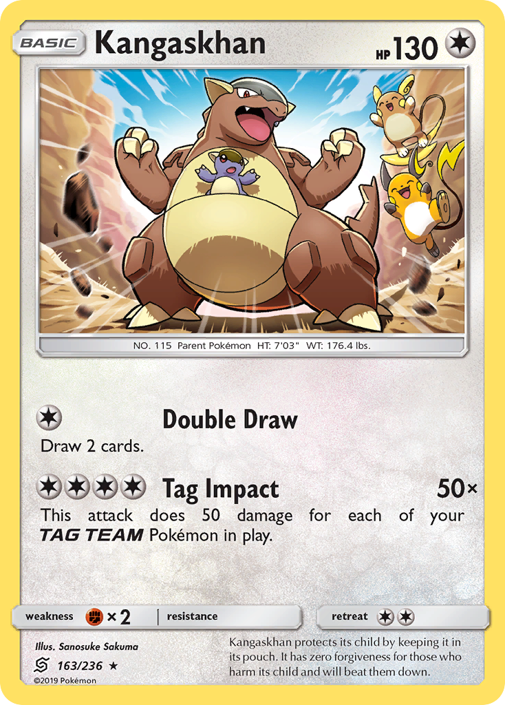 Kangaskhan (163/236) [Sun & Moon: Unified Minds] | Eastridge Sports Cards & Games