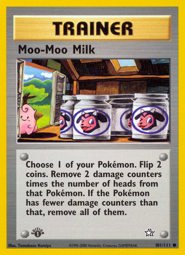 Moo-Moo Milk (101/111) [Neo Genesis 1st Edition] | Eastridge Sports Cards & Games