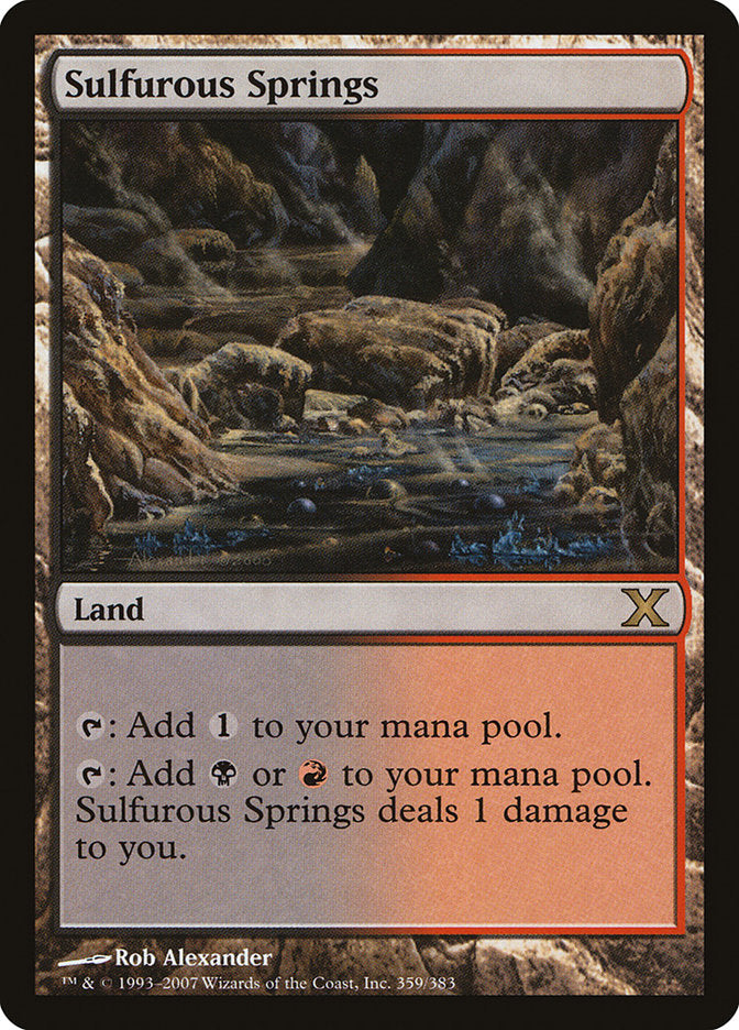 Sulfurous Springs [Tenth Edition] | Eastridge Sports Cards & Games